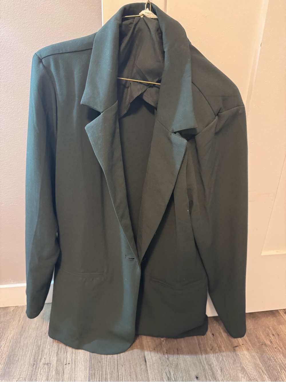 Maurices Dark Teal Women's Shirt Jacket